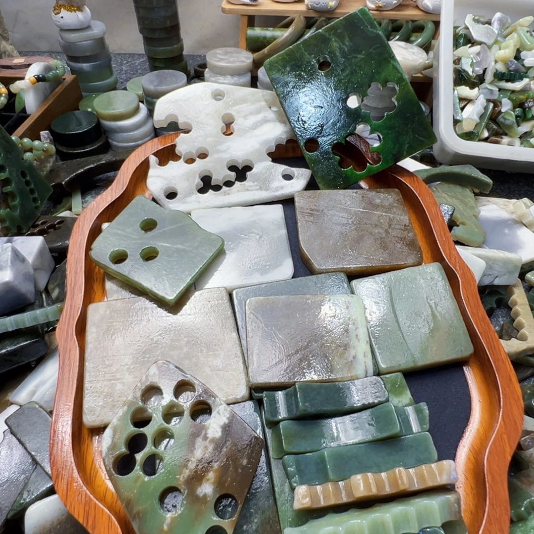 和田玉（糖玉）未镶嵌珠宝半成品
