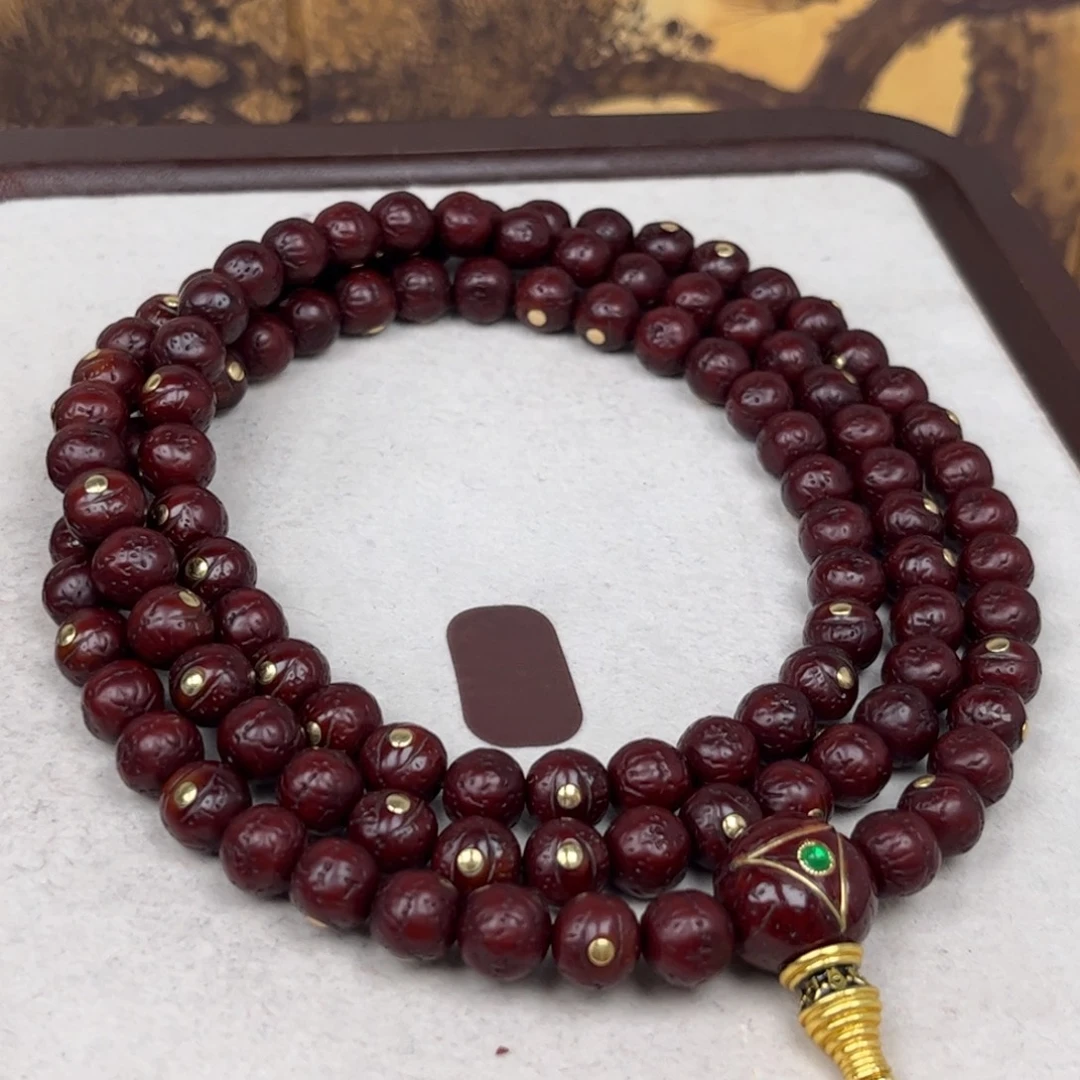 走***国凤眼菩提吊坠凤眼