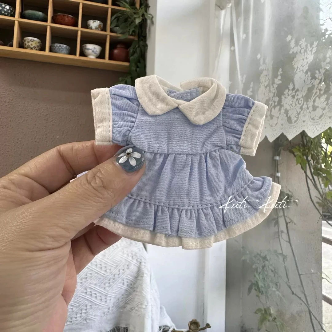 10cm娃衣星黛露挂件sp掌门狗毛绒公仔服装配件连衣裙套装衣服