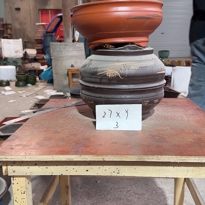 紫砂花盆盆景盆盆