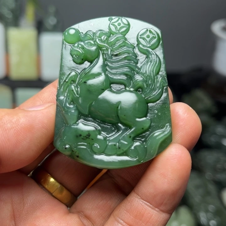 和田玉未镶嵌摆件