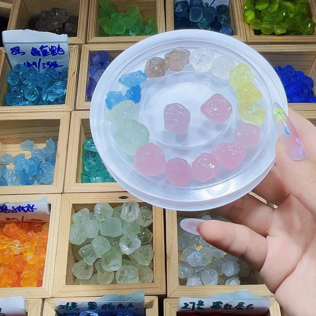 水晶珠宝半成品未镶嵌?**?