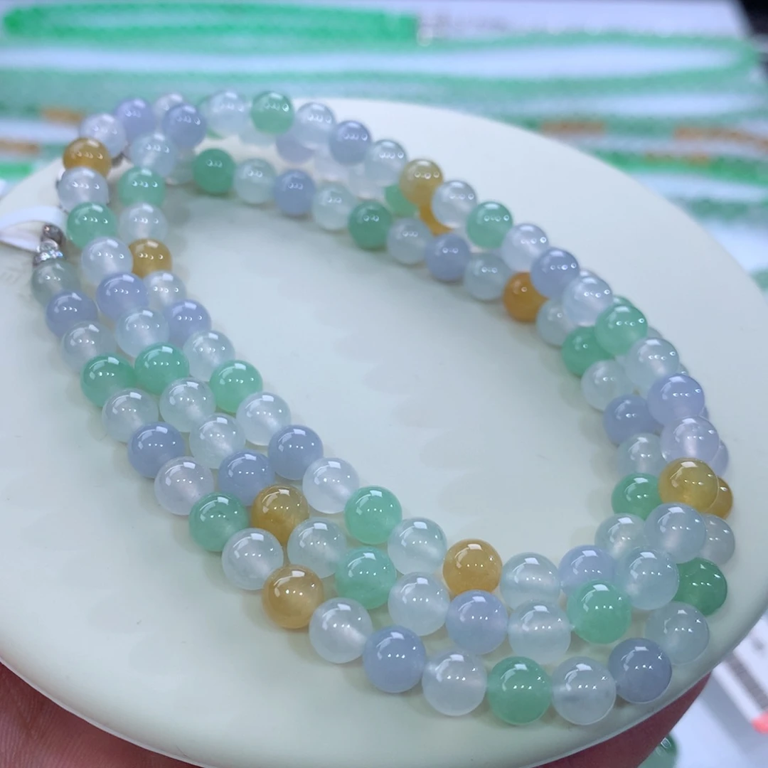 未镶嵌手链翡翠翡翠