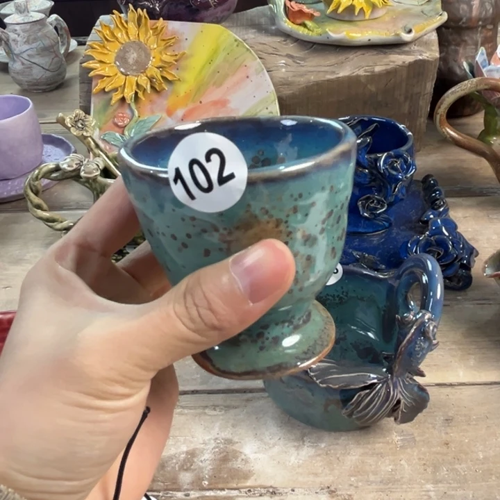 盘懿树日式手捏餐具茶具