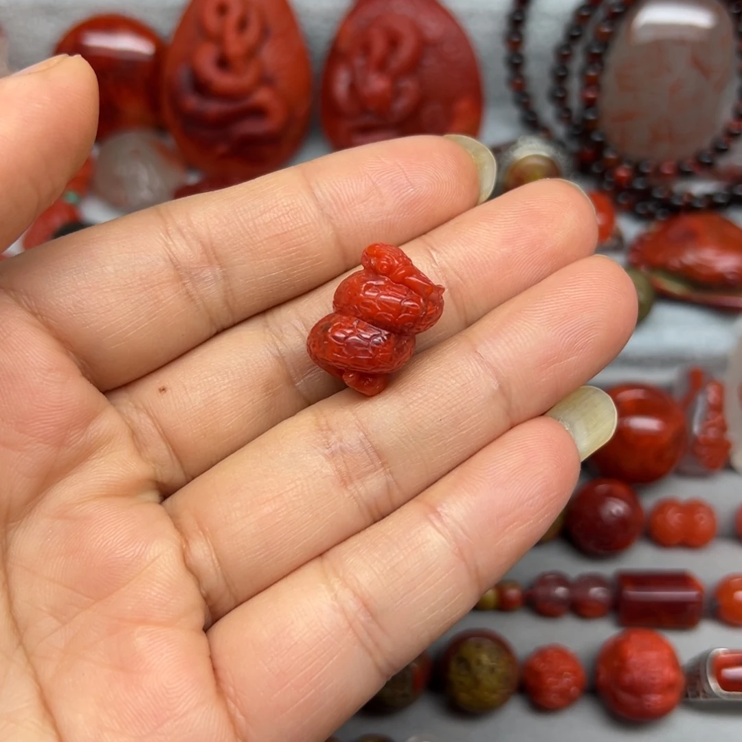 南红玛瑙未镶嵌配饰