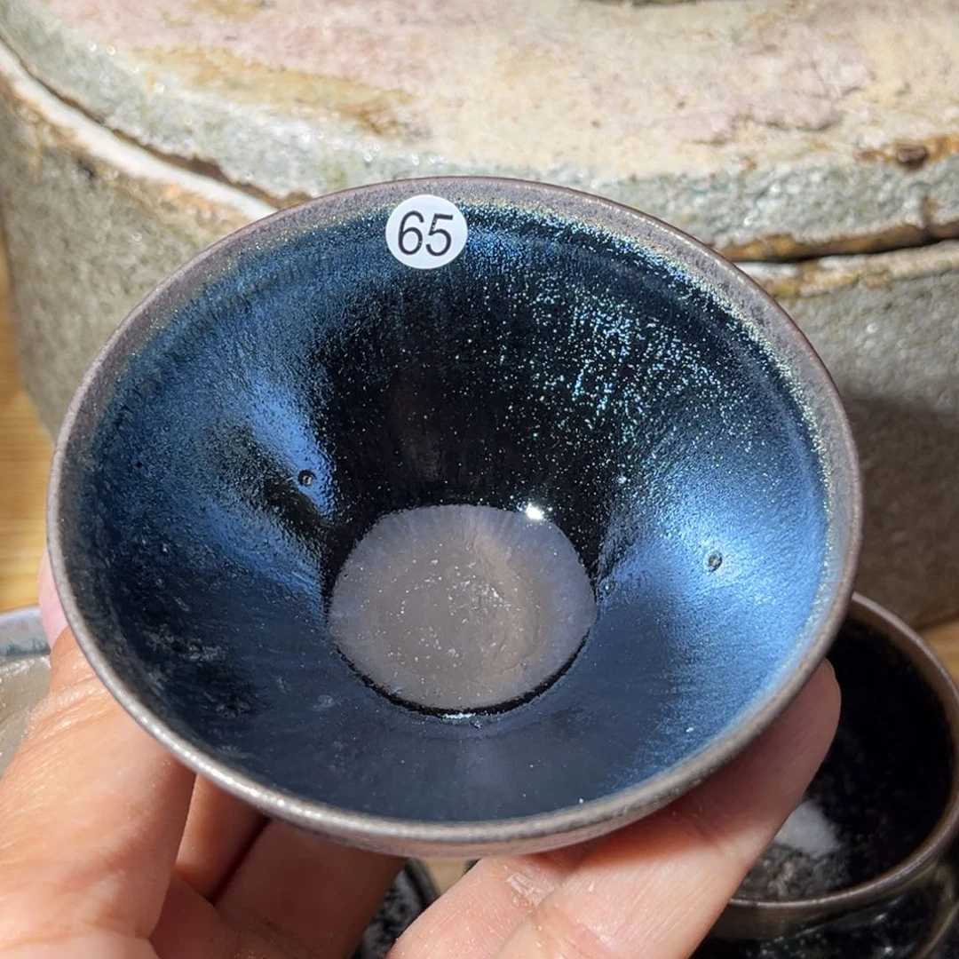 茶盏义兴龙窑坚持真柴落灰烧