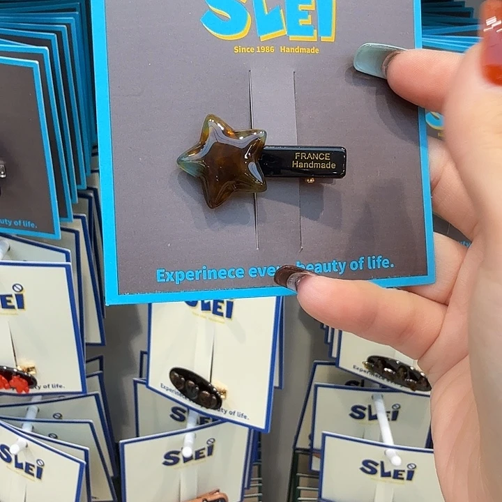 铁合金皮质琥珀五角星鸭嘴6