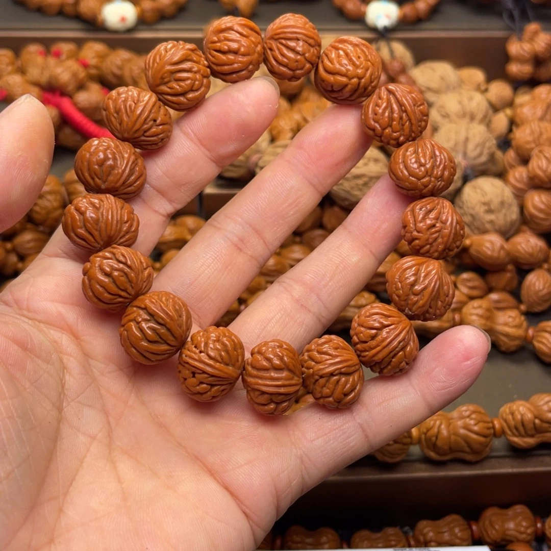 桃核手串龙纹桃核6