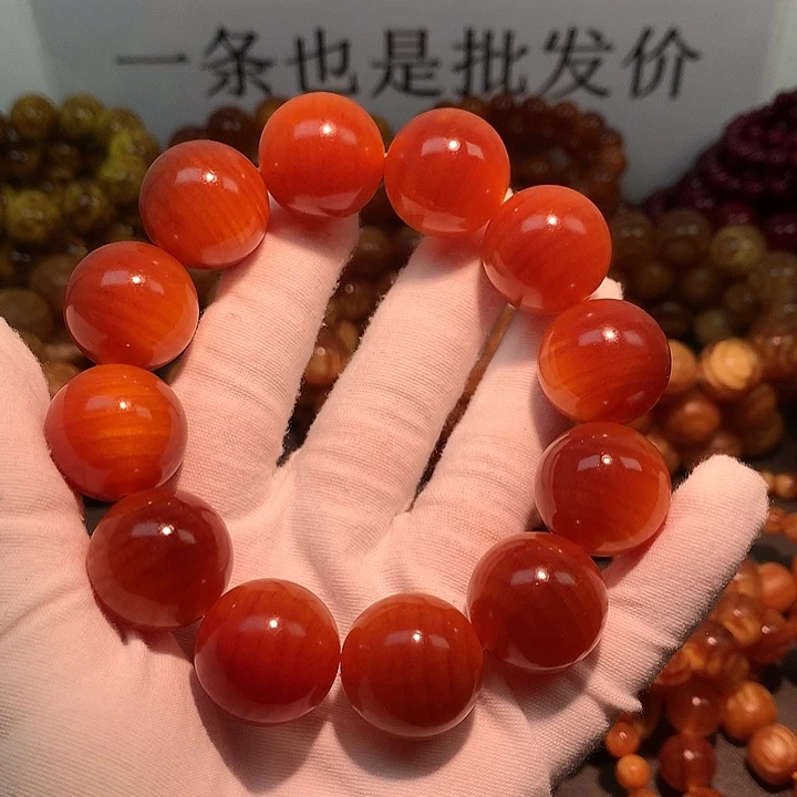 松木（琥珀木）手串/手链2.1 包浆