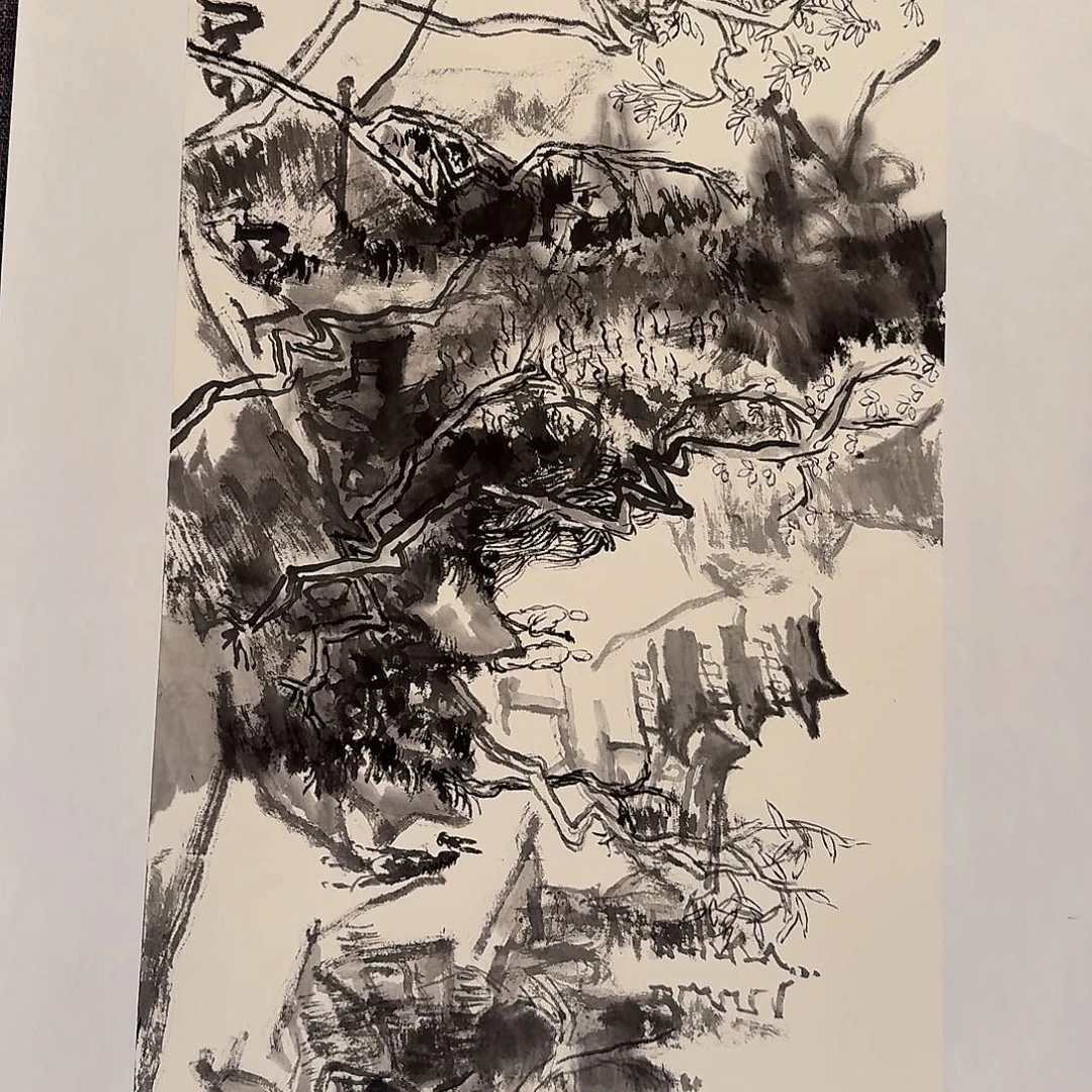 国画黄永滨老师作品画作