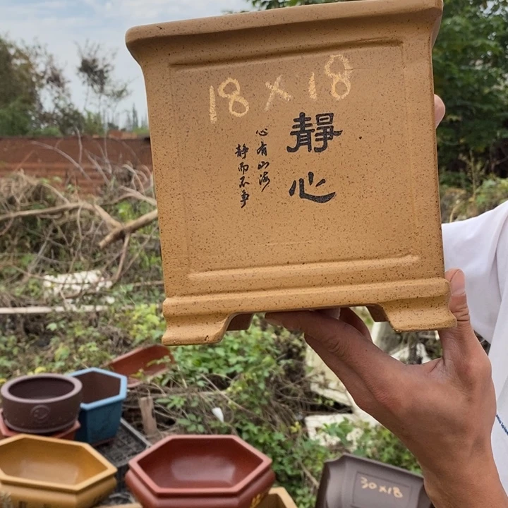 紫砂花盆紫砂艺术学院的学生