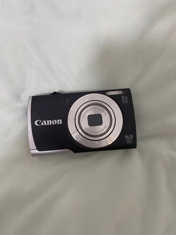 9新 Canon/佳能 a2500黑色1600w像素ccd数码相机