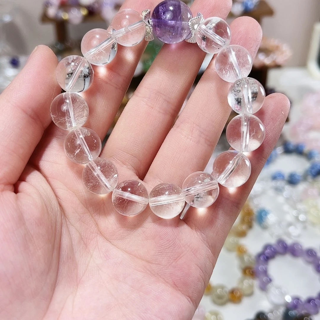 水晶手链未镶嵌白水