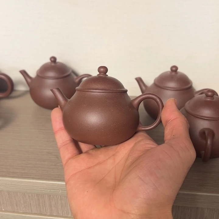 紫砂茶壶宝*宝特练紫泥梨潘150cc