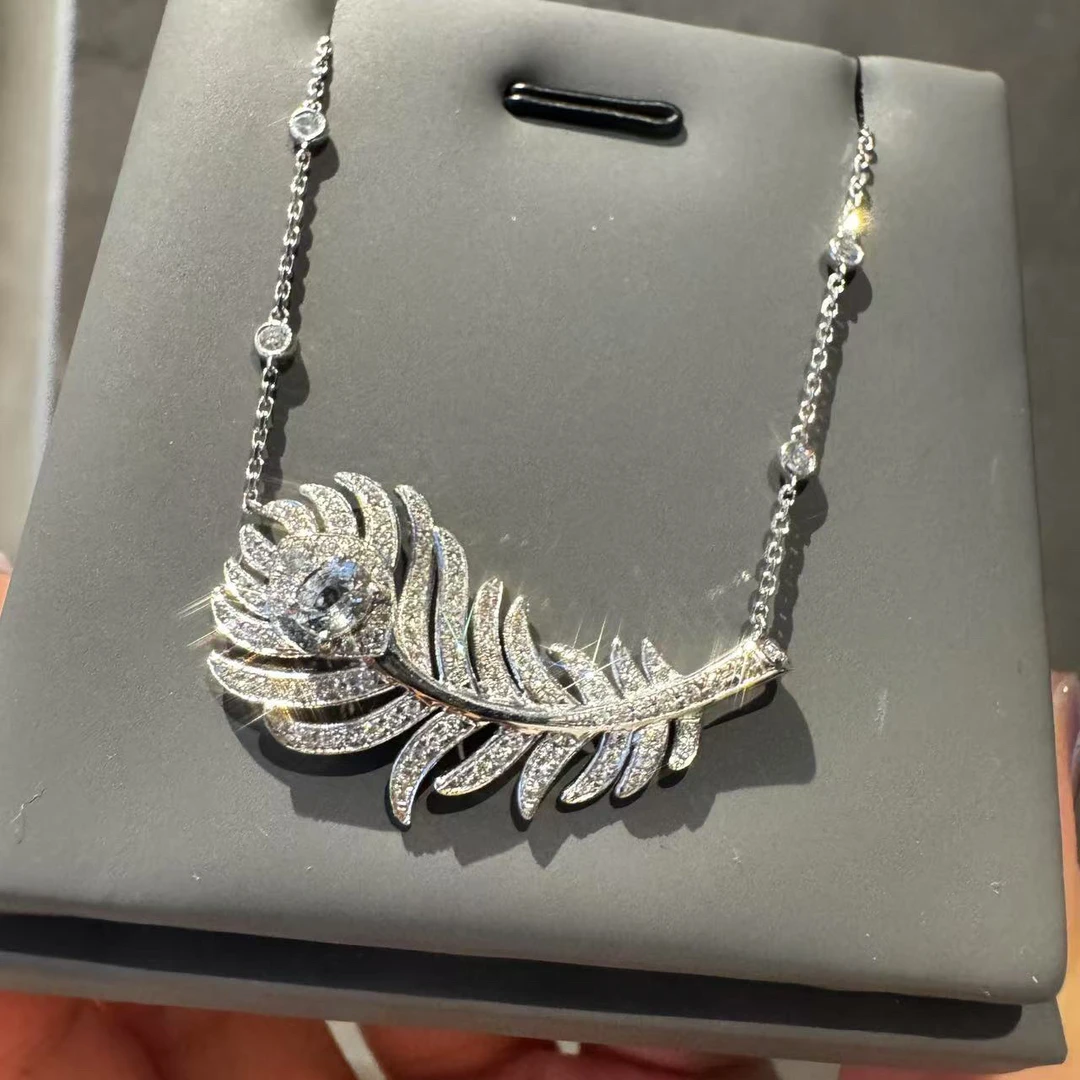 【sanshi】重金大羽毛泡泡项链0407