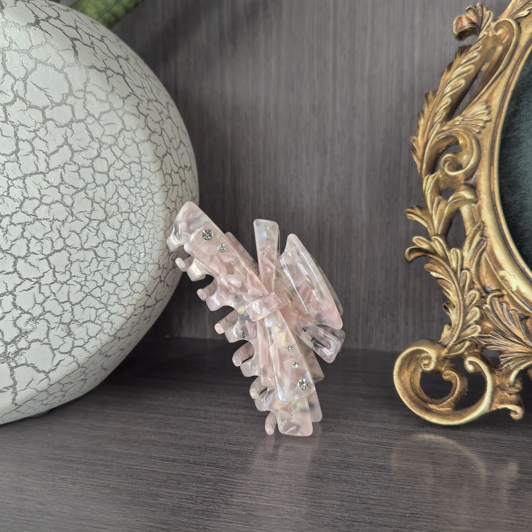 手工甜美极简风抓夹