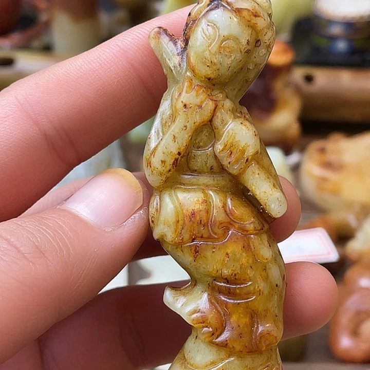 和田玉（糖玉）未镶嵌颈饰