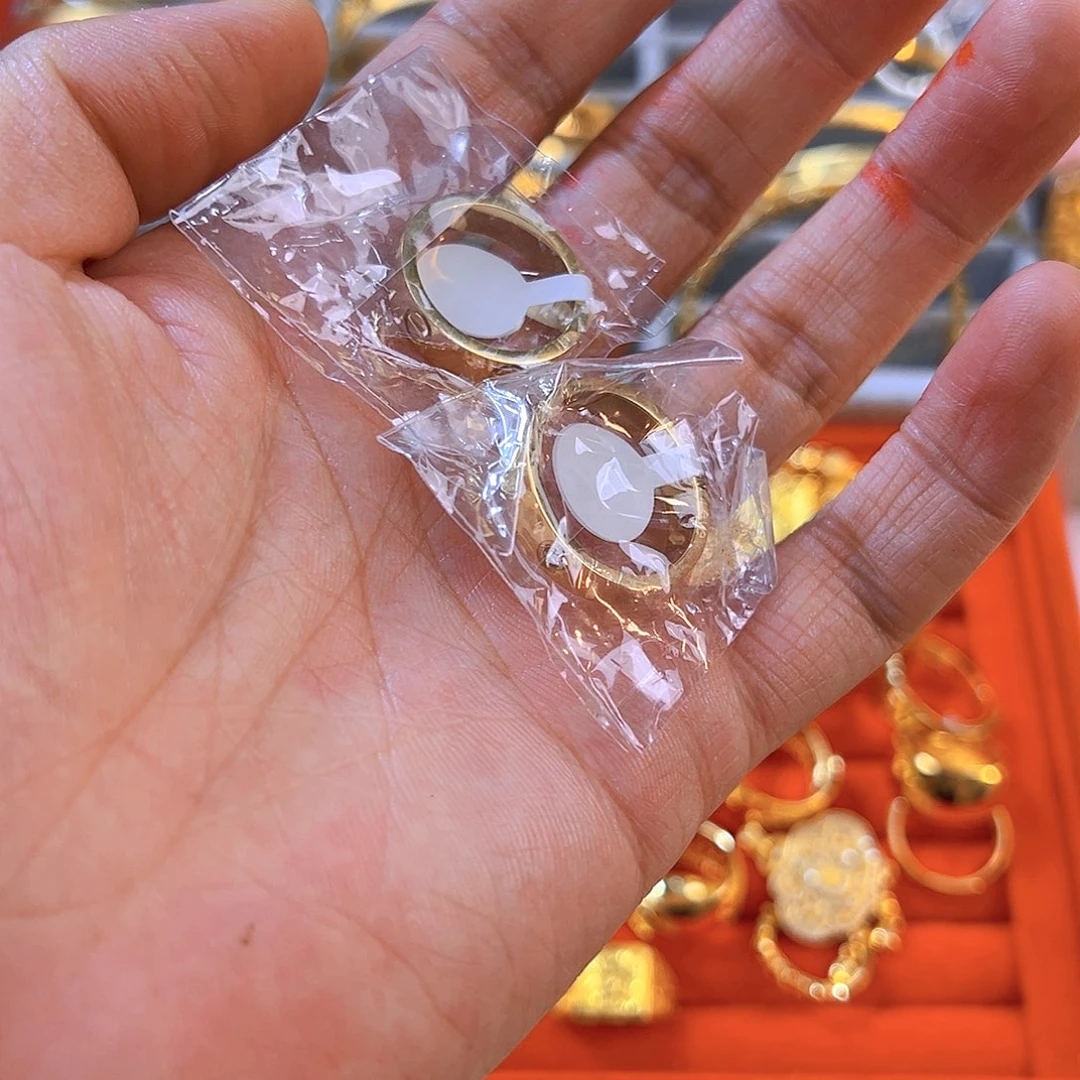 铜合金戒指两个装