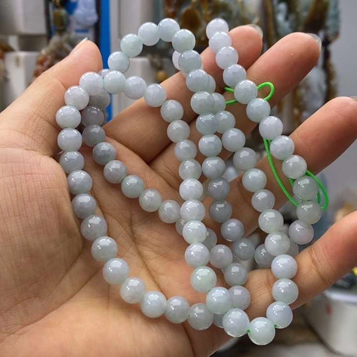 蒸***6翡翠未镶嵌颈饰好