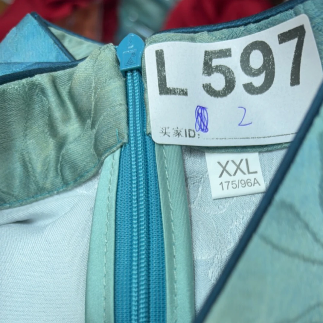 -l597-瑕------改良款旗袍百搭