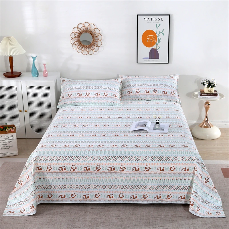 【冰清玉洁】老粗布布块加工定制床单 枕套老粗布大炕单双人床单