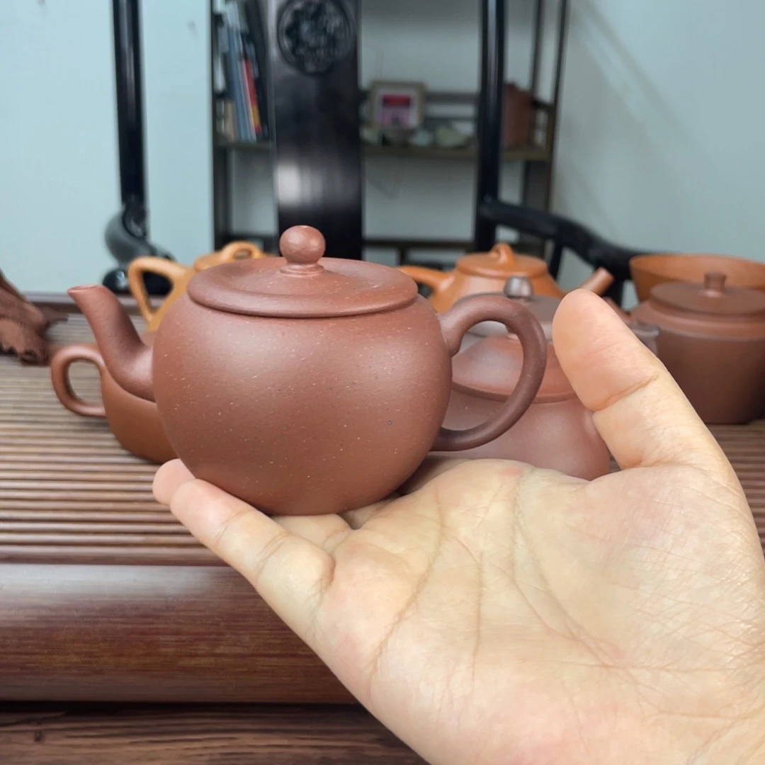 茶壶红泥微瑕苹果150cc
