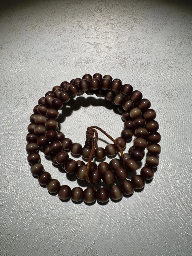 藏区老念珠菩提根