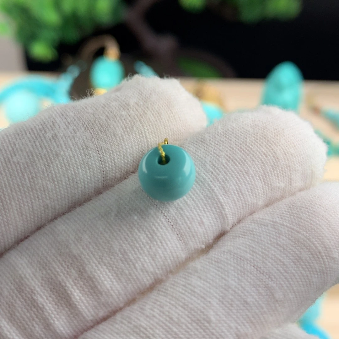 绿松石配珠卡9未镶嵌