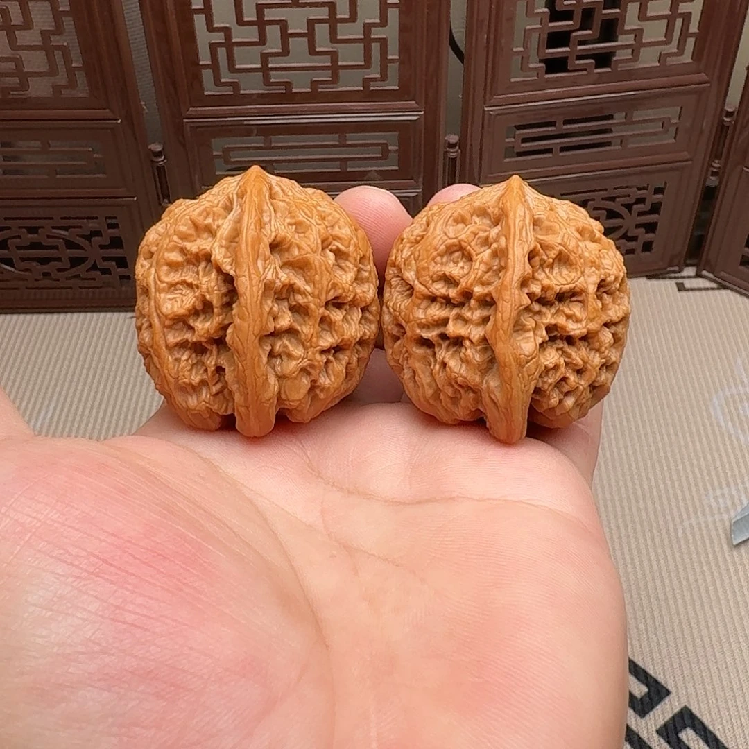 文玩核桃把件45尺华北将军榜