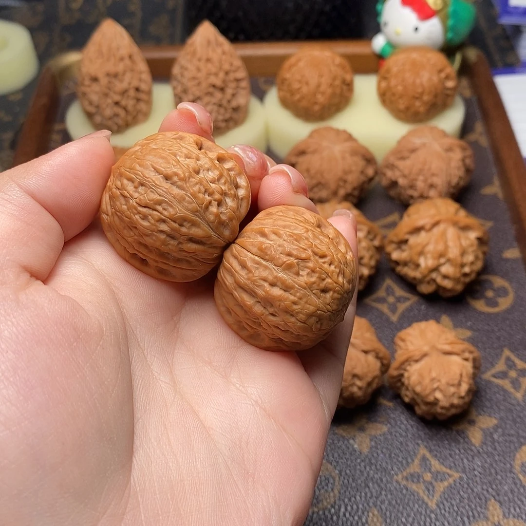 桃核把件幸***乐全品铁锤34尺