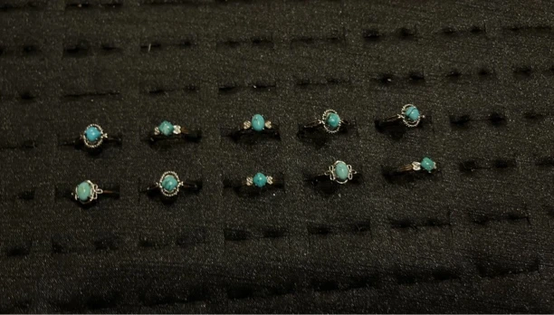 非金属亚克力戒指 央宗同款戒指