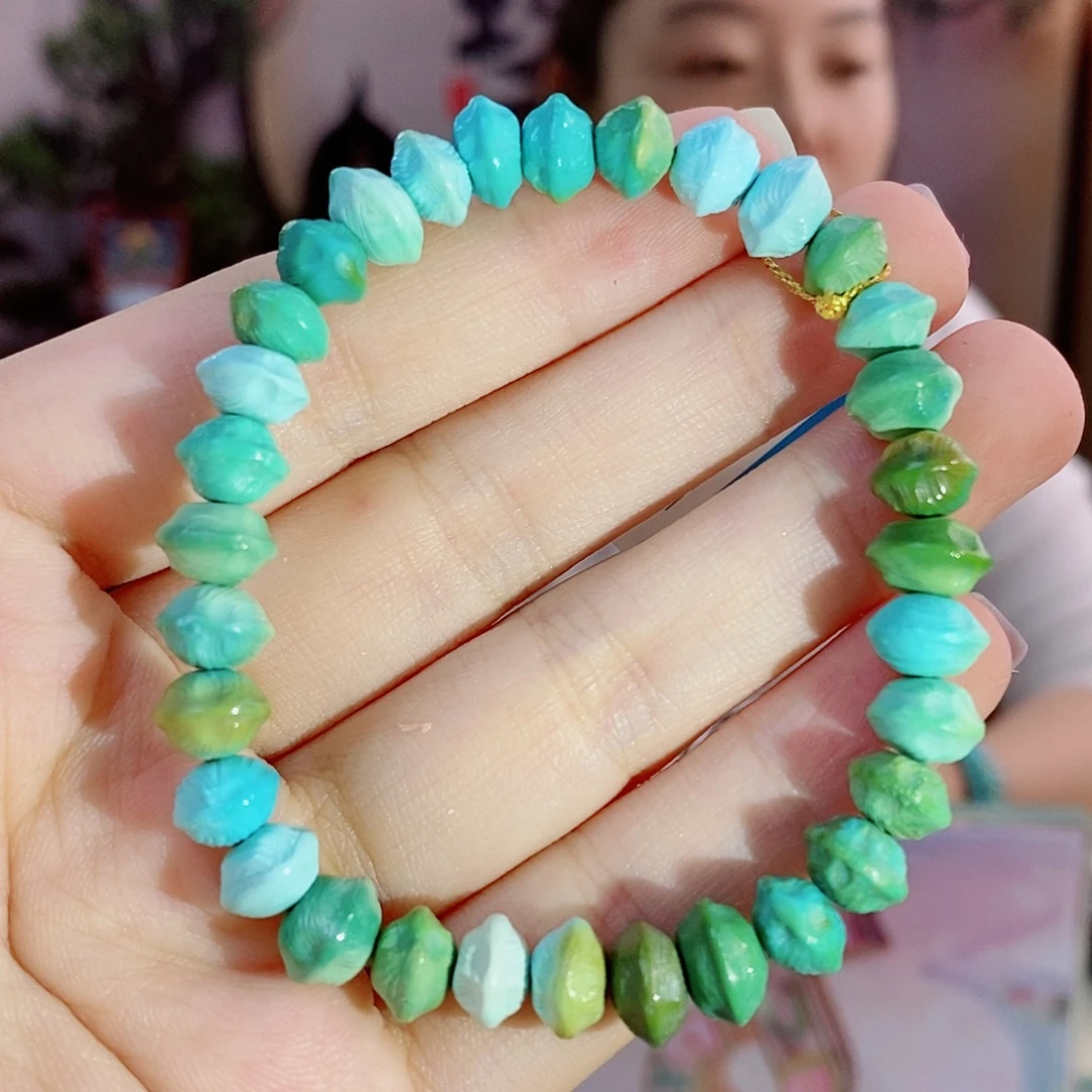 未镶嵌绿松石珠宝奇石