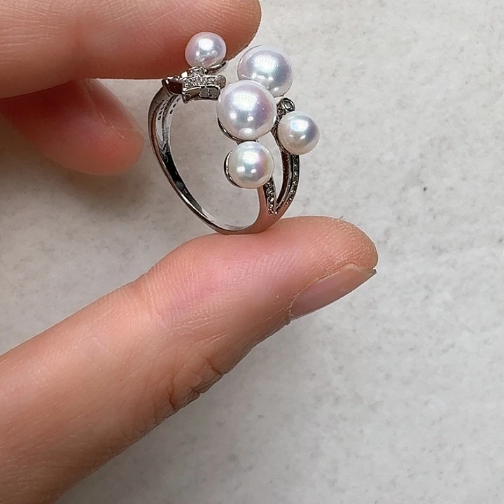 淡水珍珠戒指未镶嵌