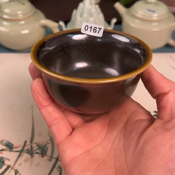 杯子瓷0167 青鸾汝瓷汝州发货