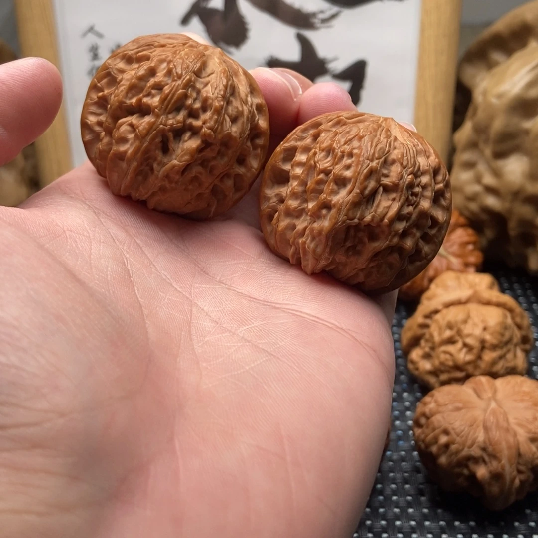 吊坠文玩核桃40高桩磨盘