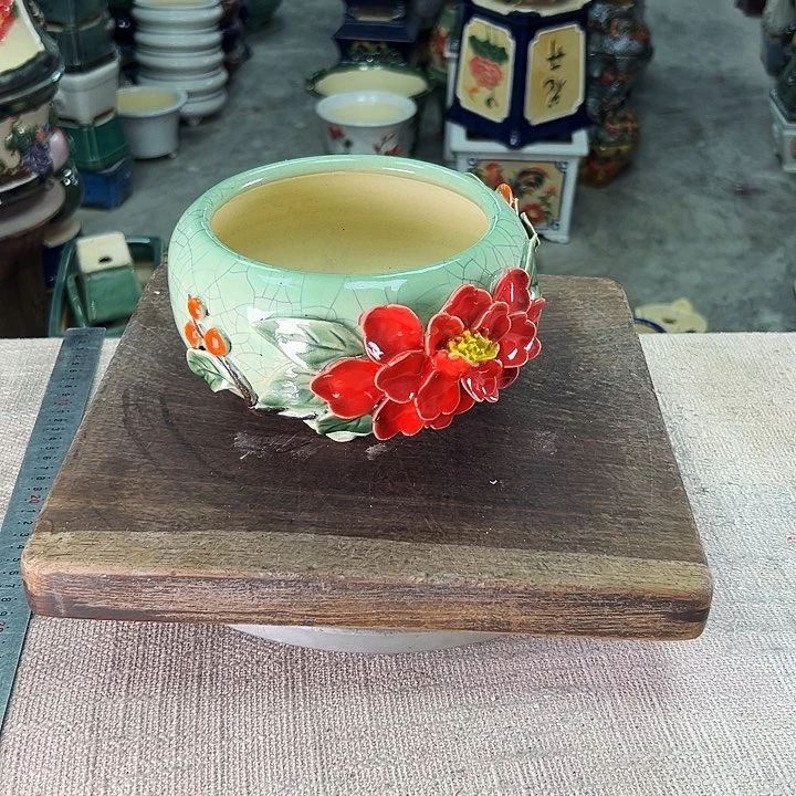 泳坤堂石湾盆陶瓷