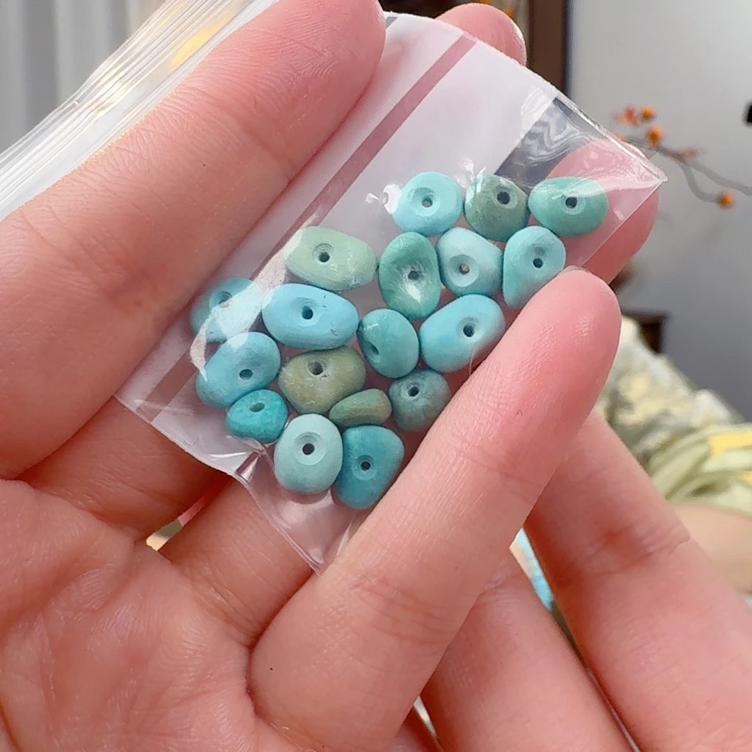 绿松石未镶嵌珠宝半成品