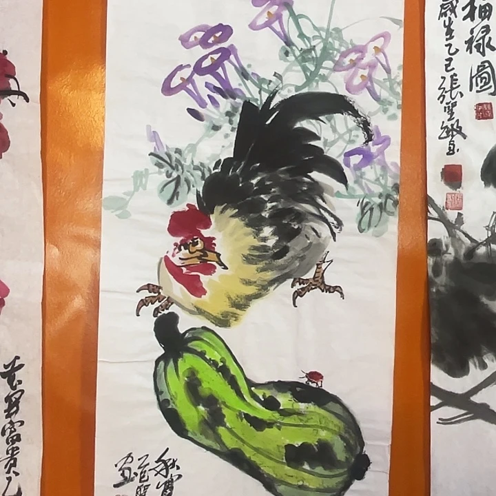 国画张圣敏先生纯手绘作品