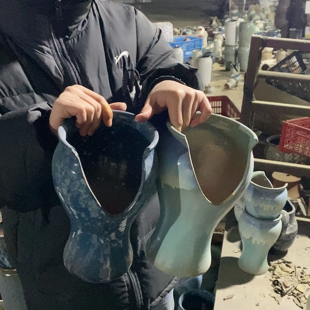 紫砂花盆瑕疵15/27f h h h g g