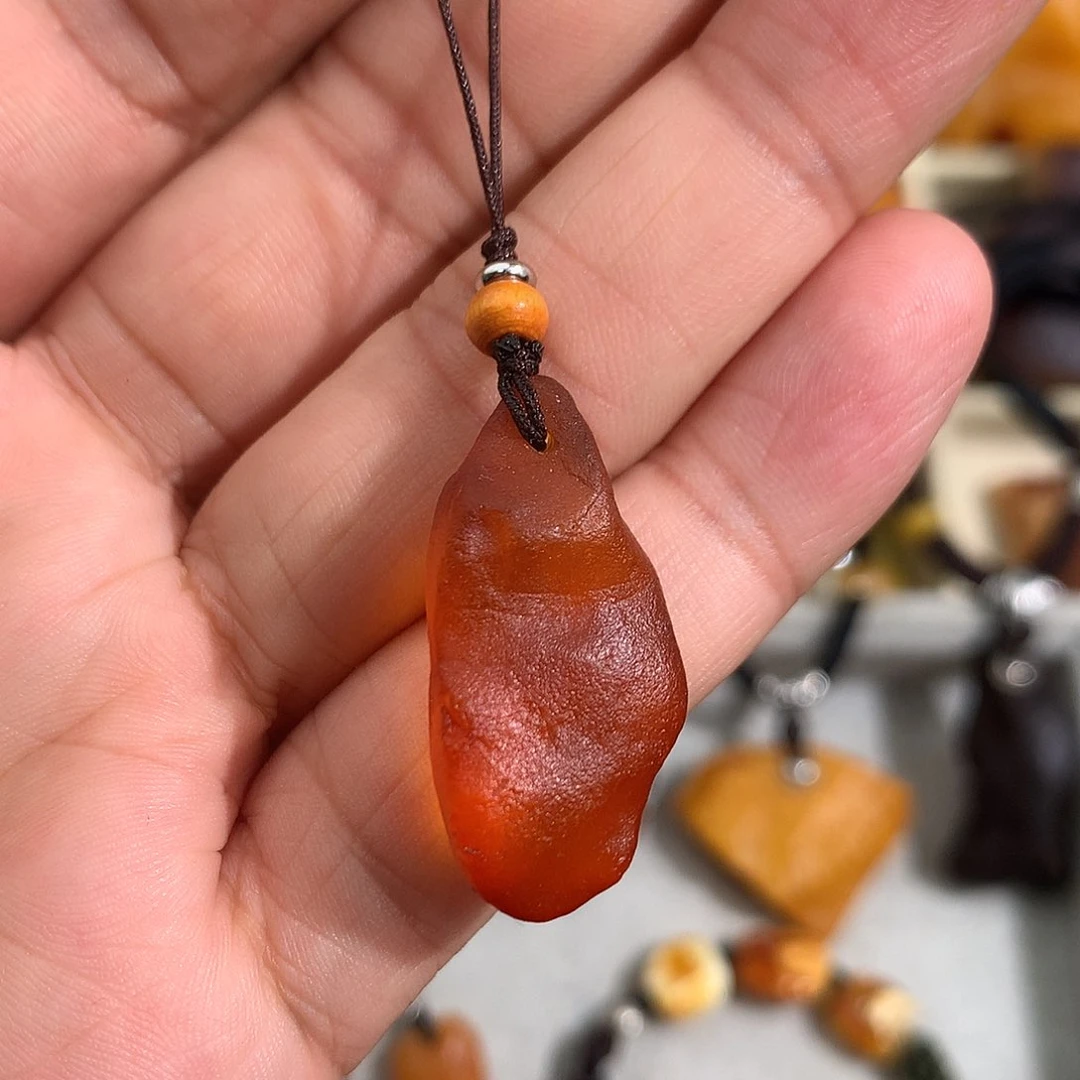 蜜蜡裸石未镶嵌你