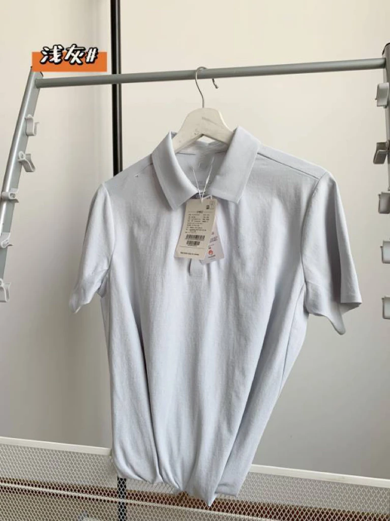 25年男士Polo半袖(KL）肩膀带字