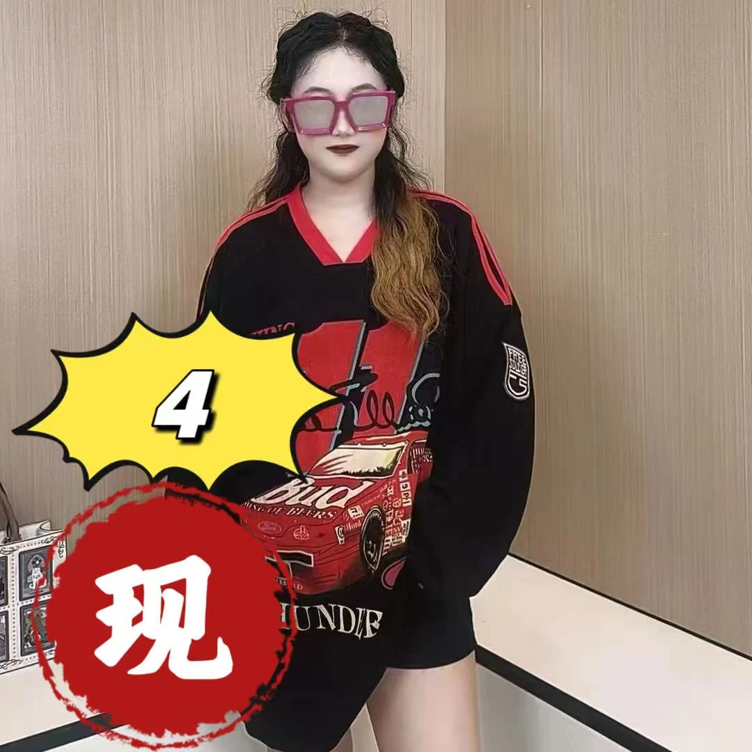 莹莹/2001-2050/微胖大码欧韩极简慵懒风女装