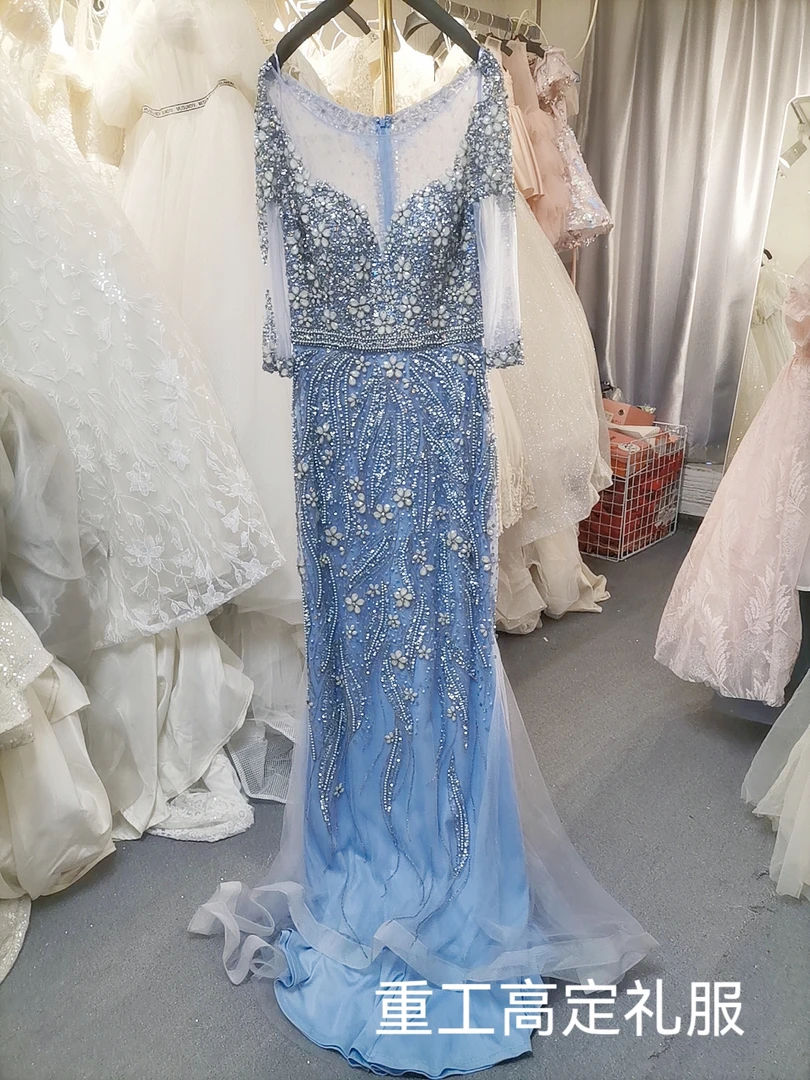 89-129婚纱礼服秀禾旗袍（微瑕疵不退不换）
