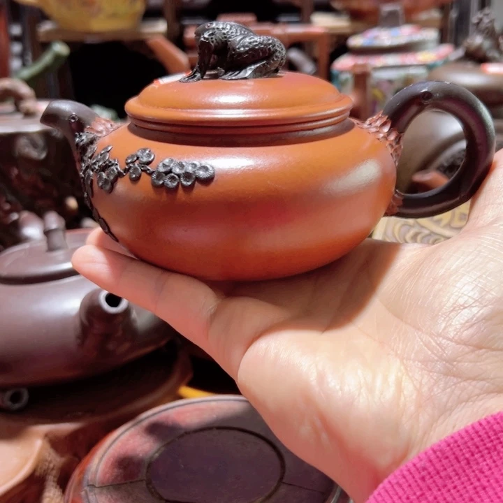 茶壶紫砂紫砂壶收藏起来了！