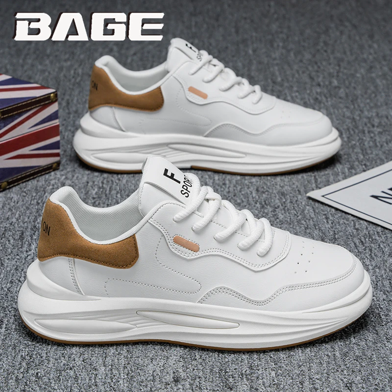 八哥莆田男鞋冬季高级感青少年休闲跑步欧洲站潮牌小白运动老爹鞋