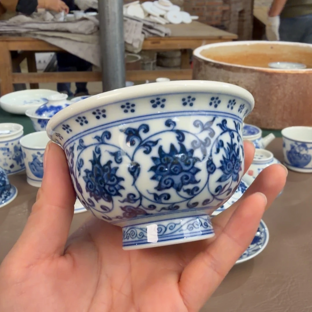 景德镇陶瓷手工手绘