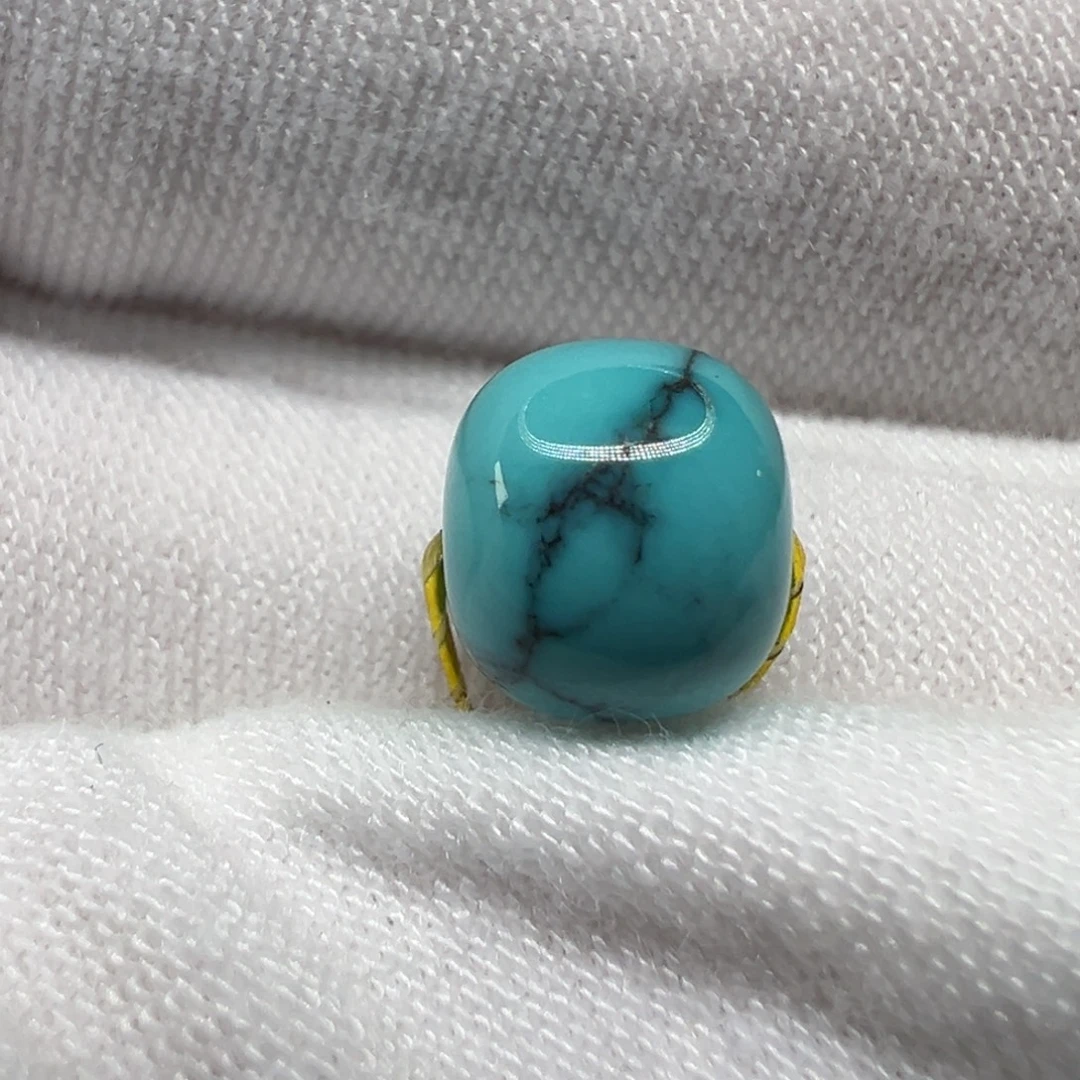 绿松石未镶嵌配饰7.8×6.9