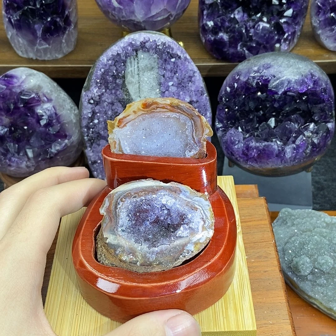 大型摆件（非配饰）紫晶未镶嵌