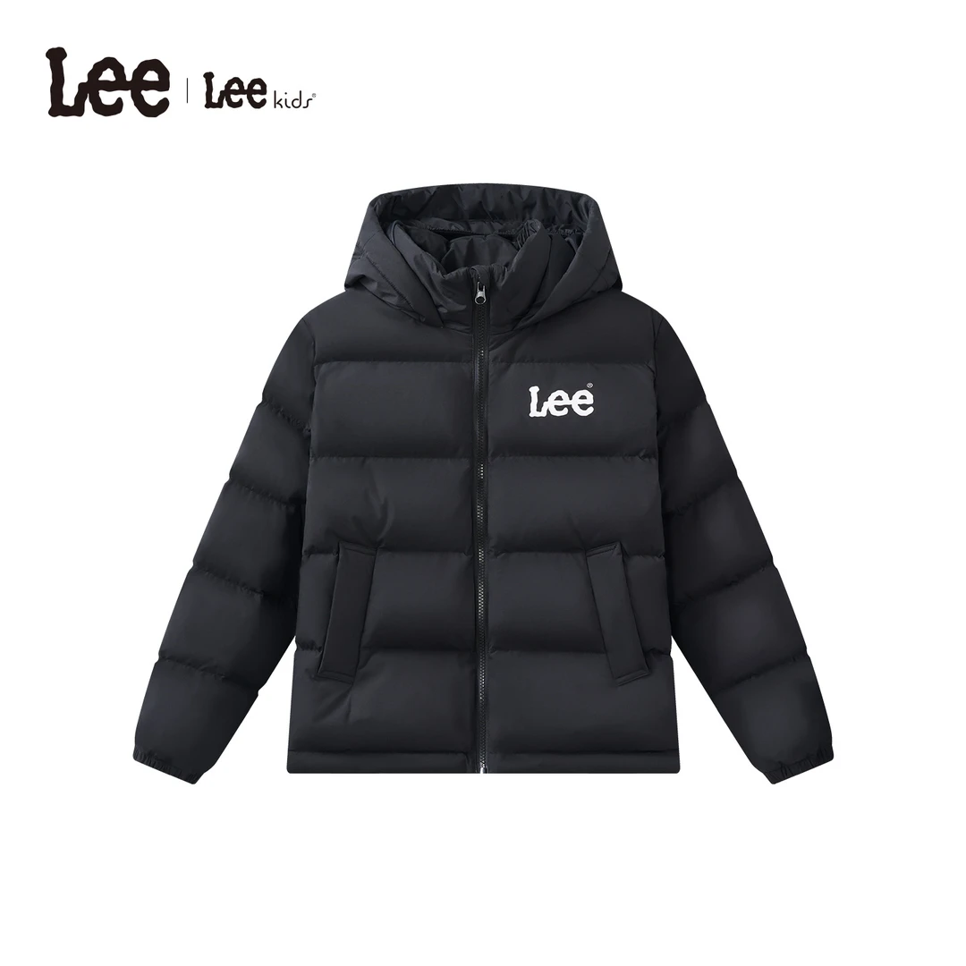 线下同款lee童装短款中厚羽绒服冬季保暖男女同款LK5X2WUT0178
