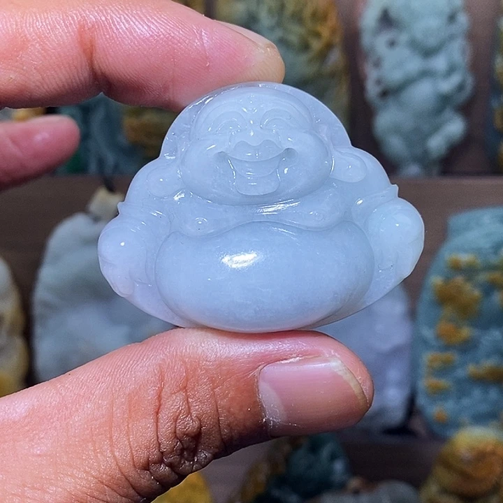 定制翡翠未镶嵌佛